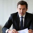 Businessman reviewing documents